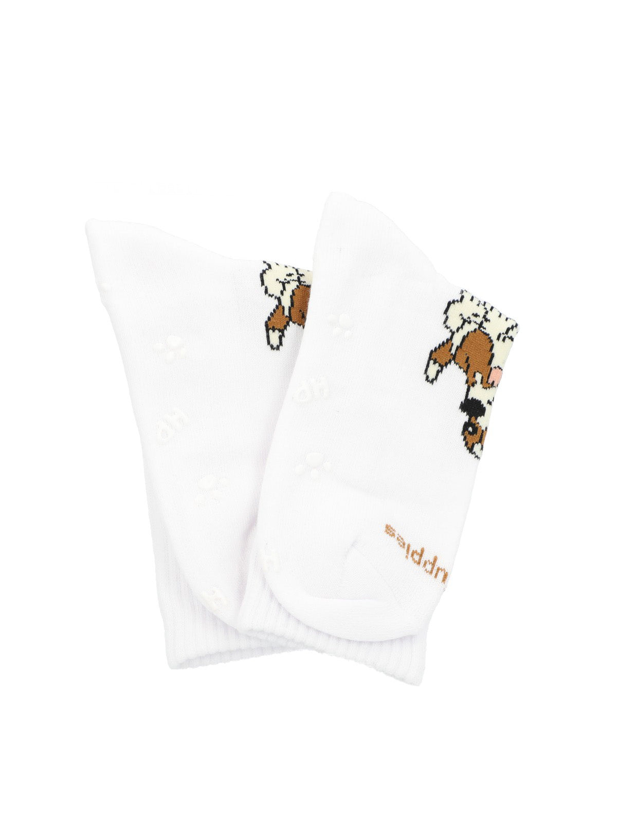 Calcetin Algodón Niño Dog Sportrib Blanco Hush Puppies