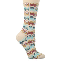 Calcetin Algodón Mujer C Kombi Beige Hush Puppies