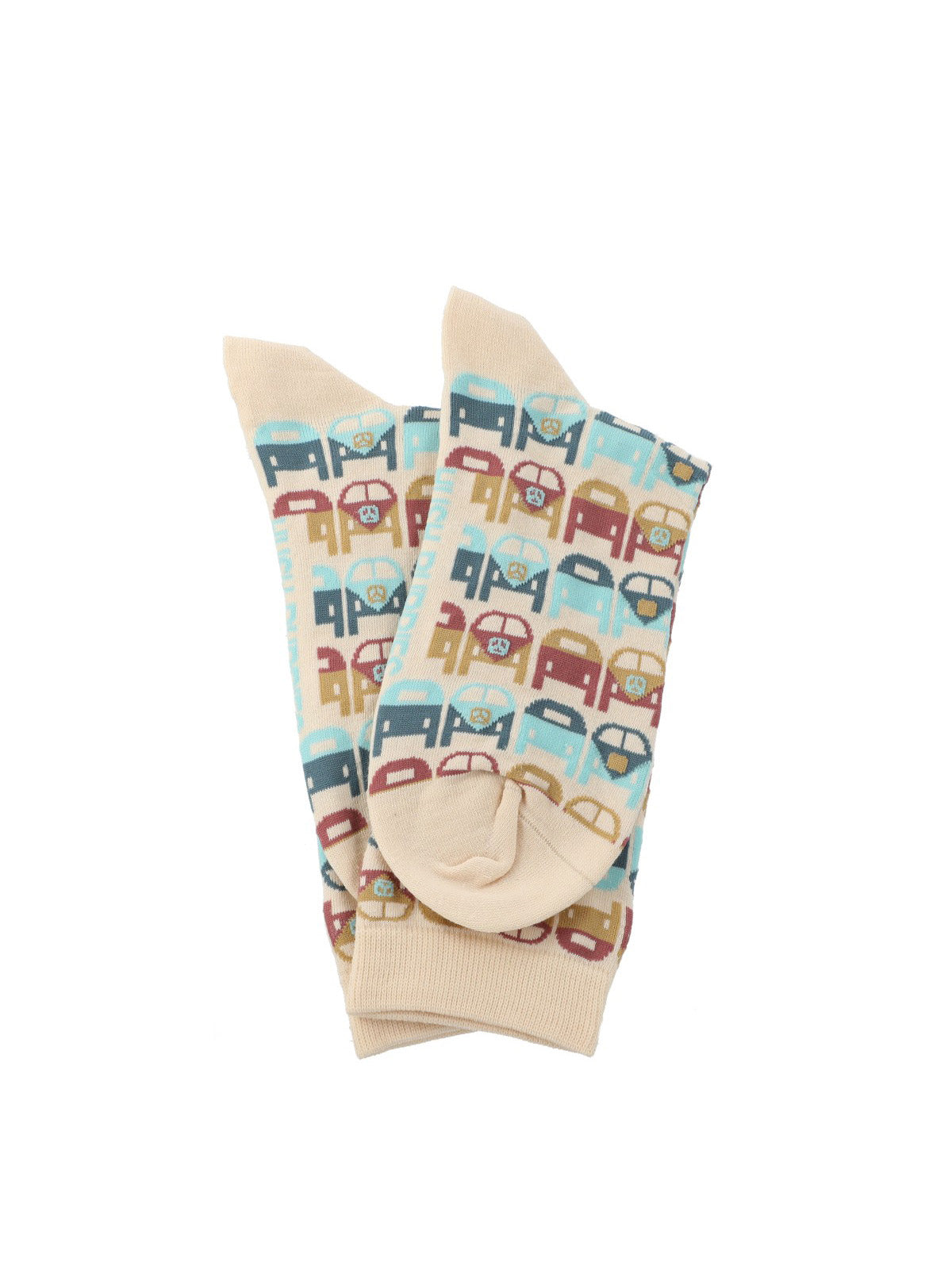 Calcetin Algodón Mujer C Kombi Beige Hush Puppies