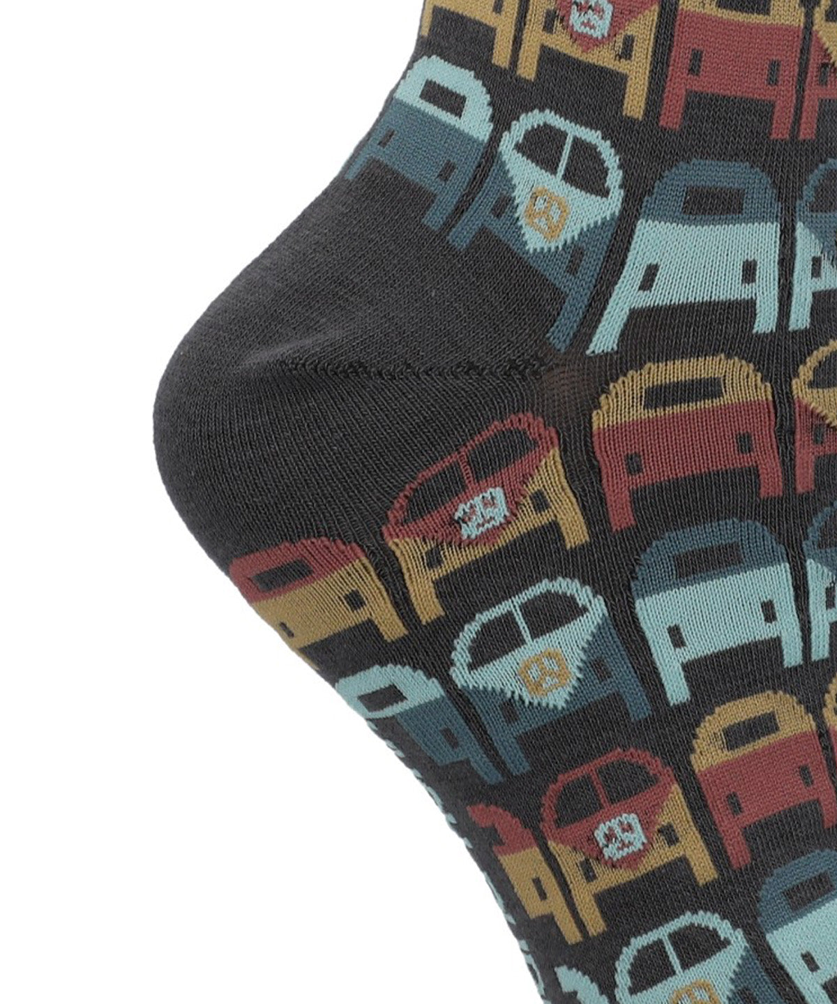 Calcetin Algodón Mujer C Kombi Gris Hush Puppies