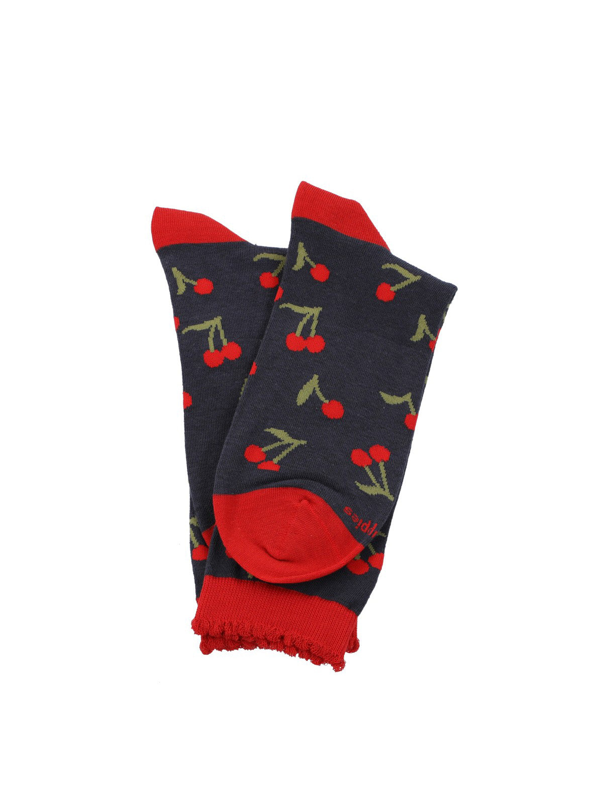 Calcetin Algodón Mujer C St Cherry Azul Hush Puppies
