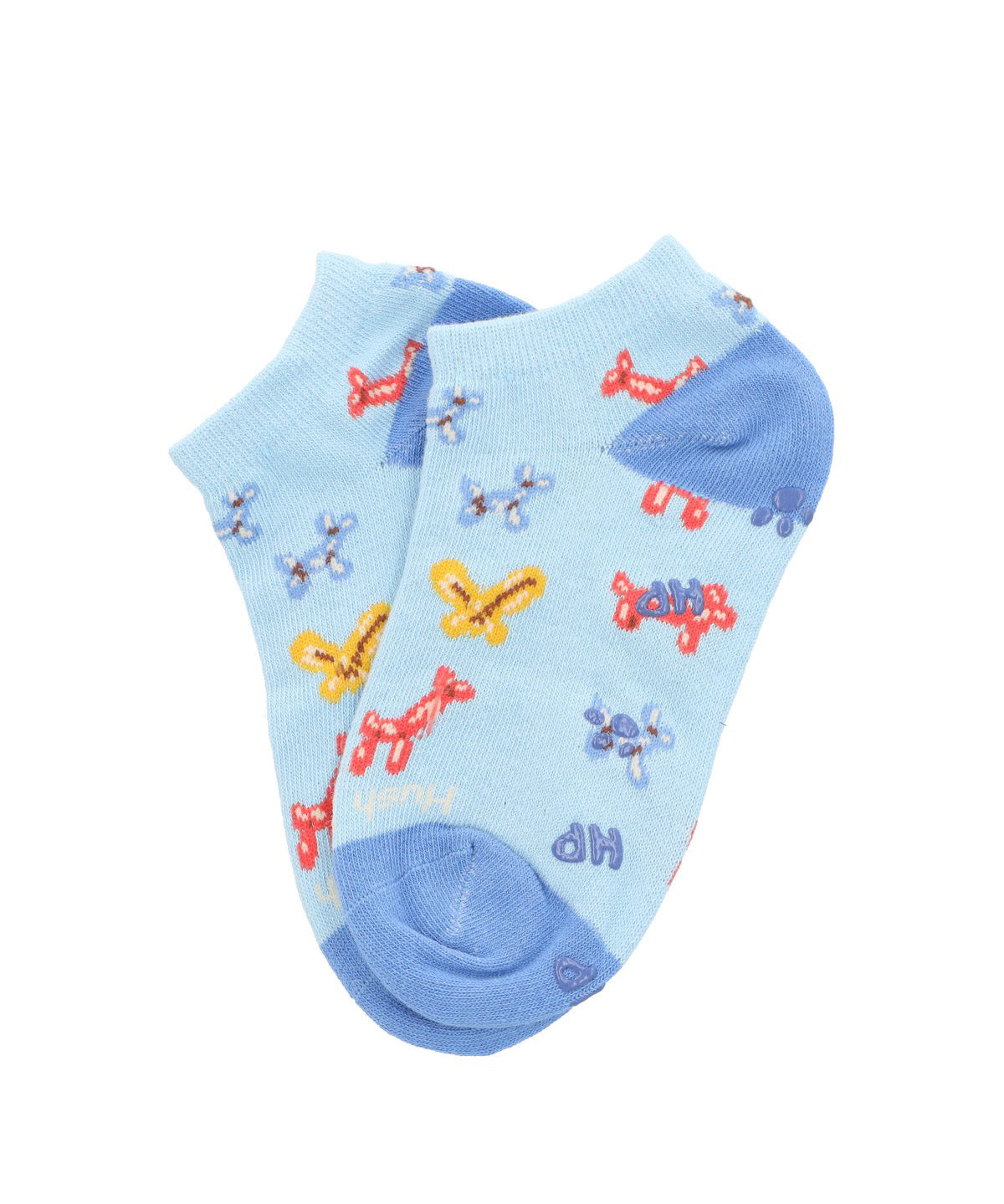 Calcetin Algodón Niño Ped Balloon Azul Hush Puppies