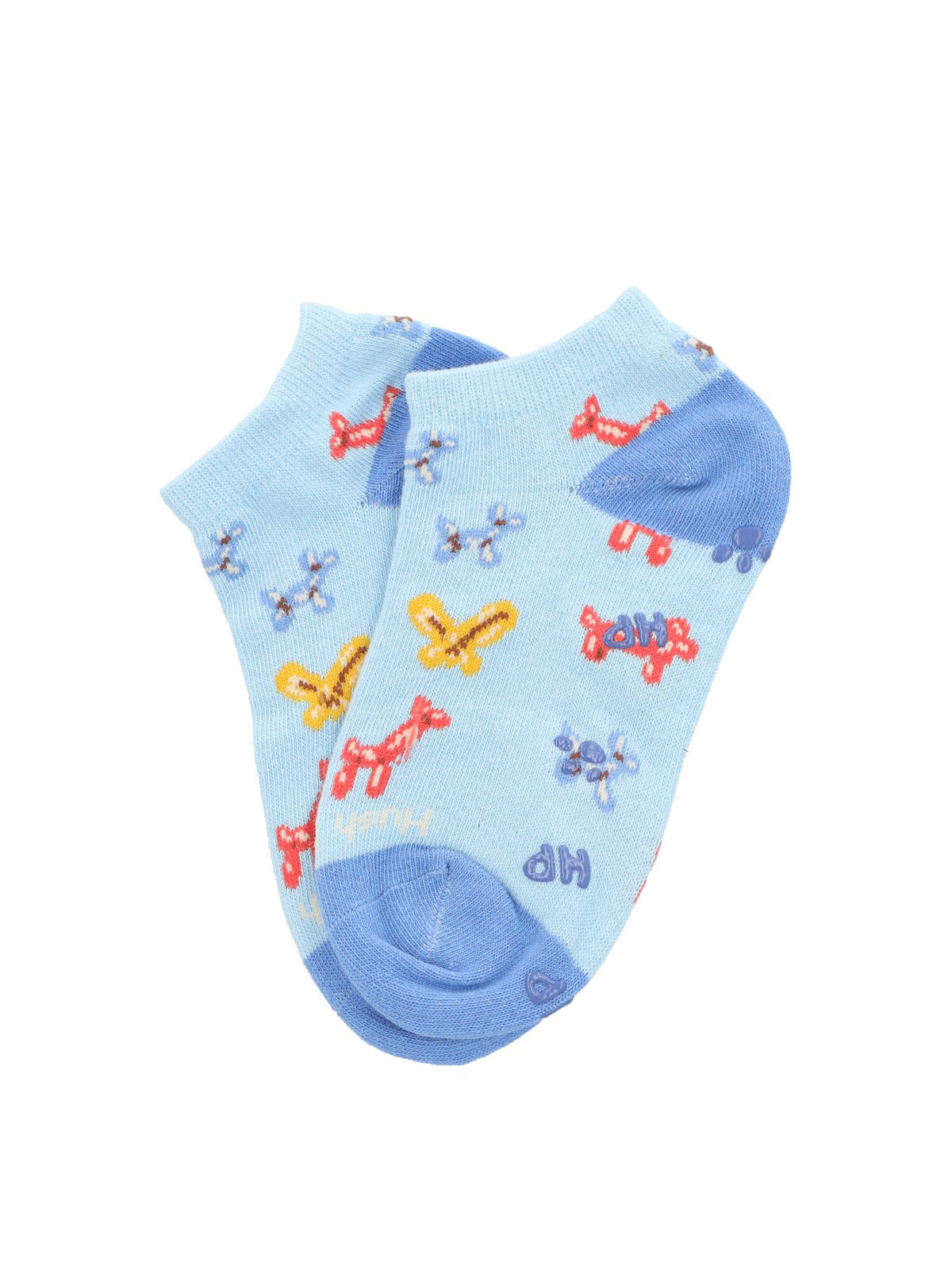 Calcetin Algodón Niño Ped Balloon Azul Hush Puppies