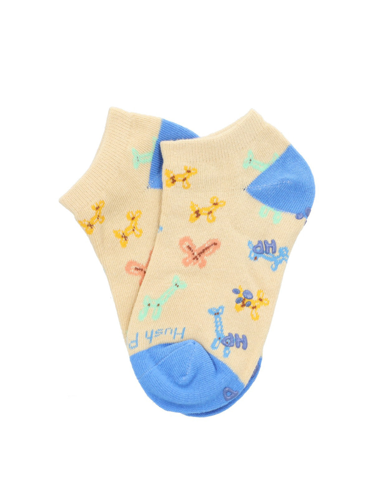 Calcetin Algodón Niño Ped Balloon Beige Hush Puppies