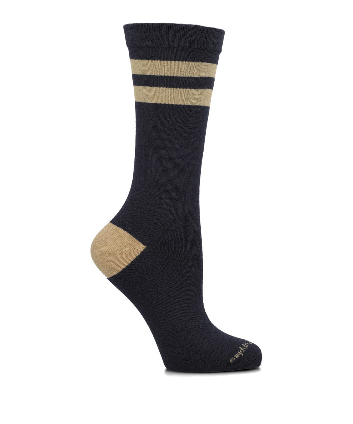 Calcetin Algodón Mujer C Cuff Simple Azul Hush Puppies