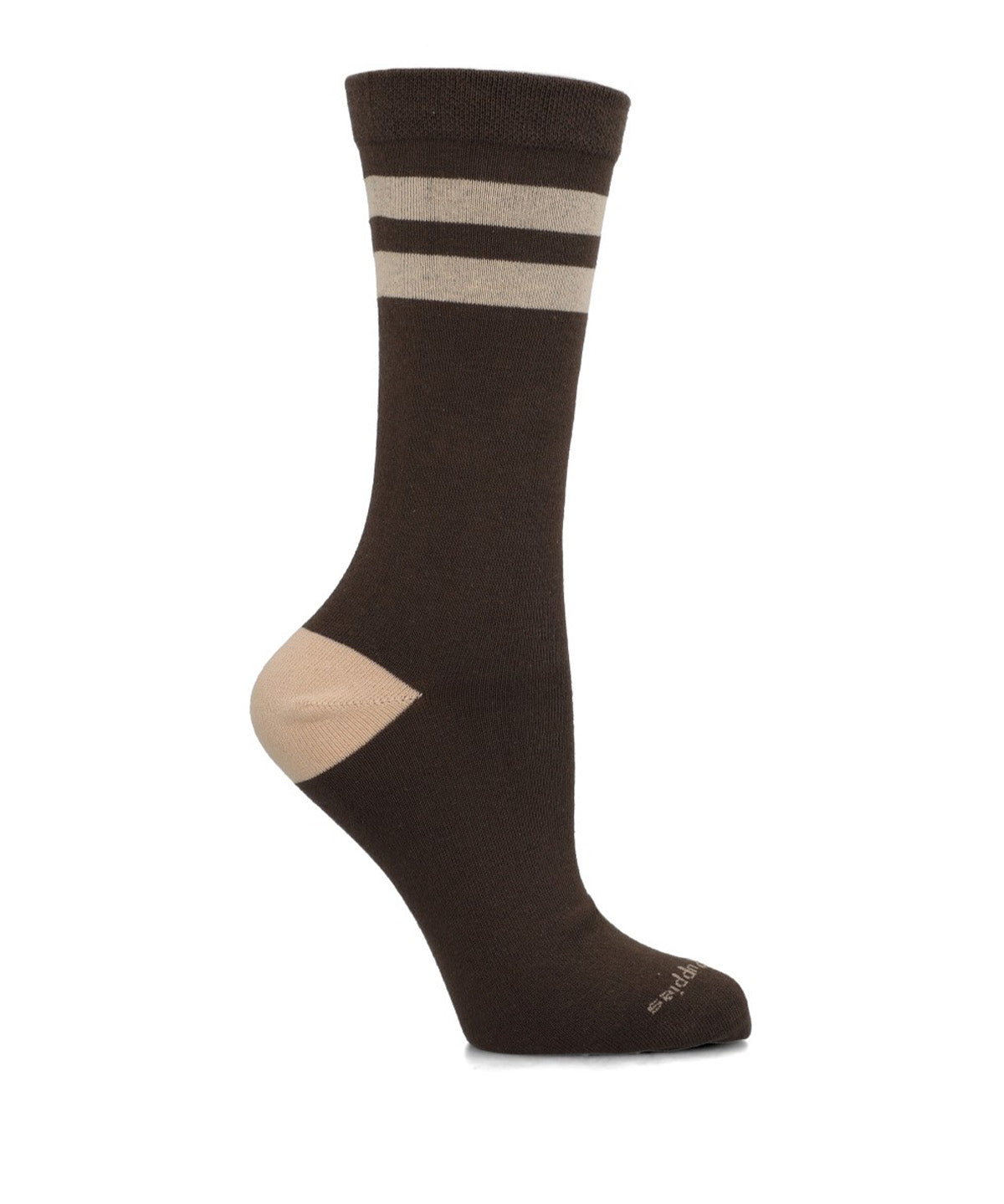 Calcetin Algodón Mujer C Cuff Simple Café Hush Puppies