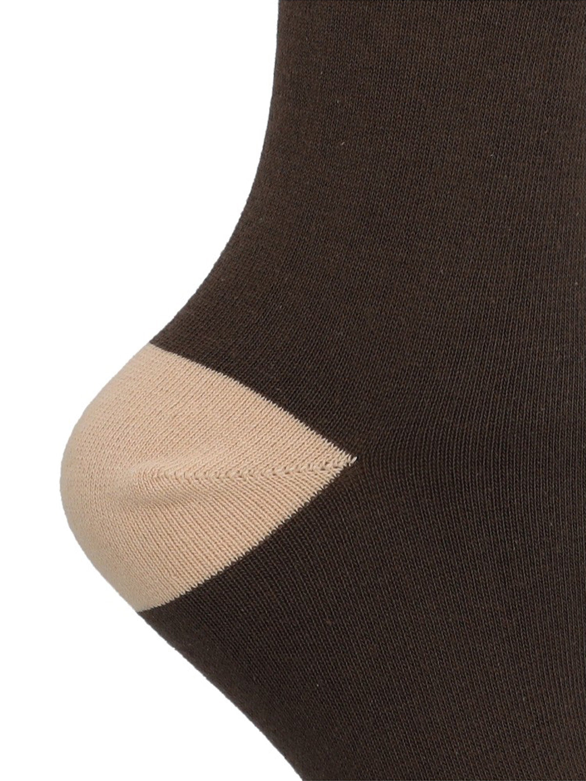 Calcetin Algodón Mujer C Cuff Simple Café Hush Puppies