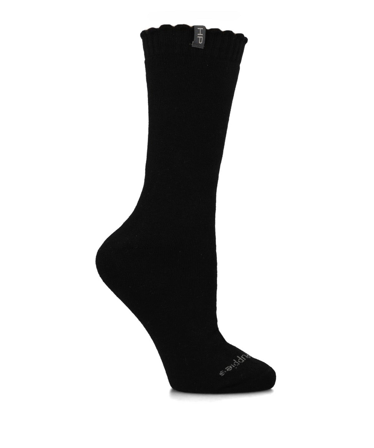 Calcetin Algodón Mujer Heavy Classic Negro Hush Puppies
