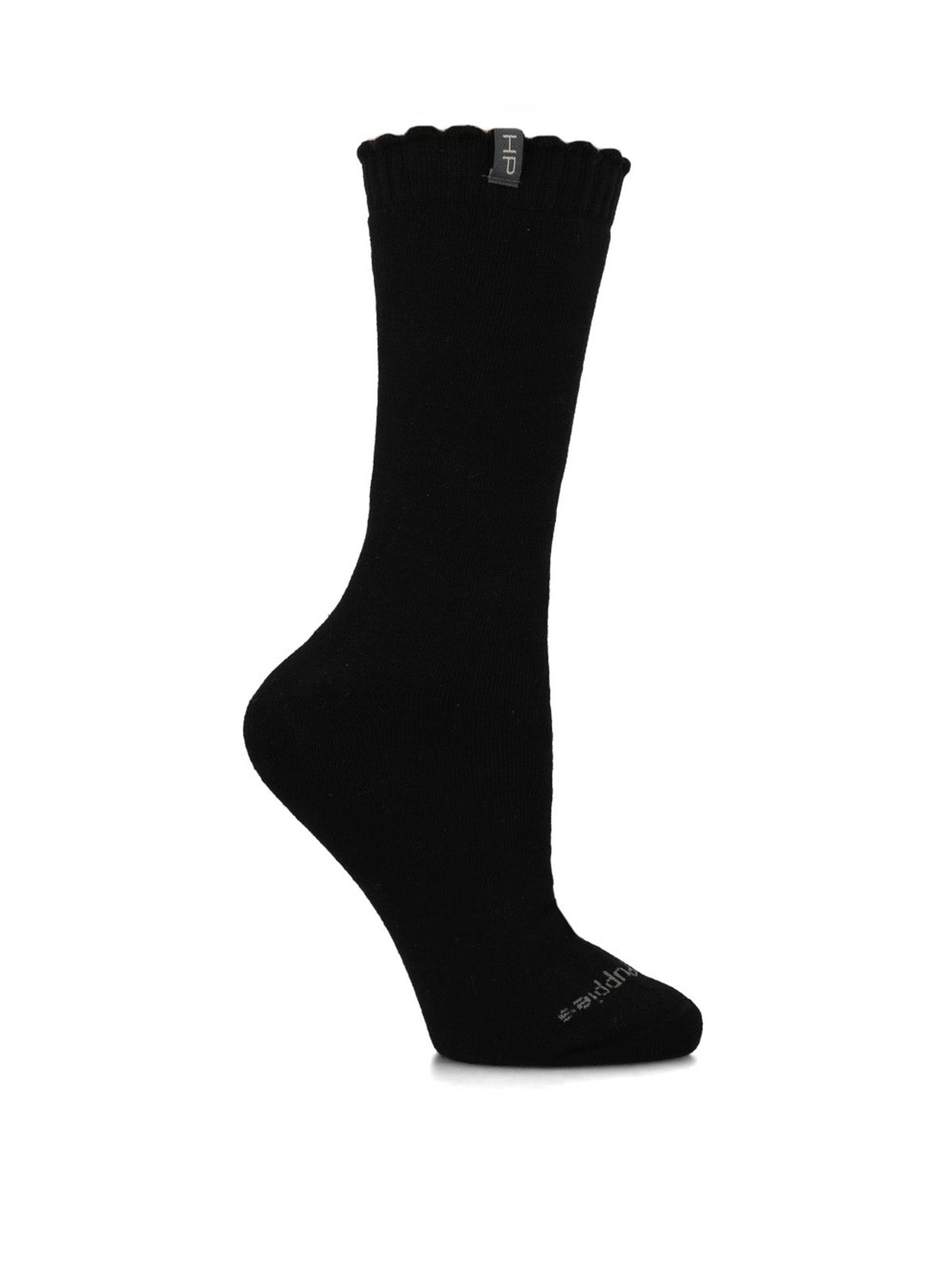 Calcetin Algodón Mujer Heavy Classic Negro Hush Puppies