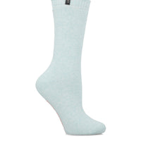 Calcetin Algodón Mujer Heavy St Plain Azul Hush Puppies