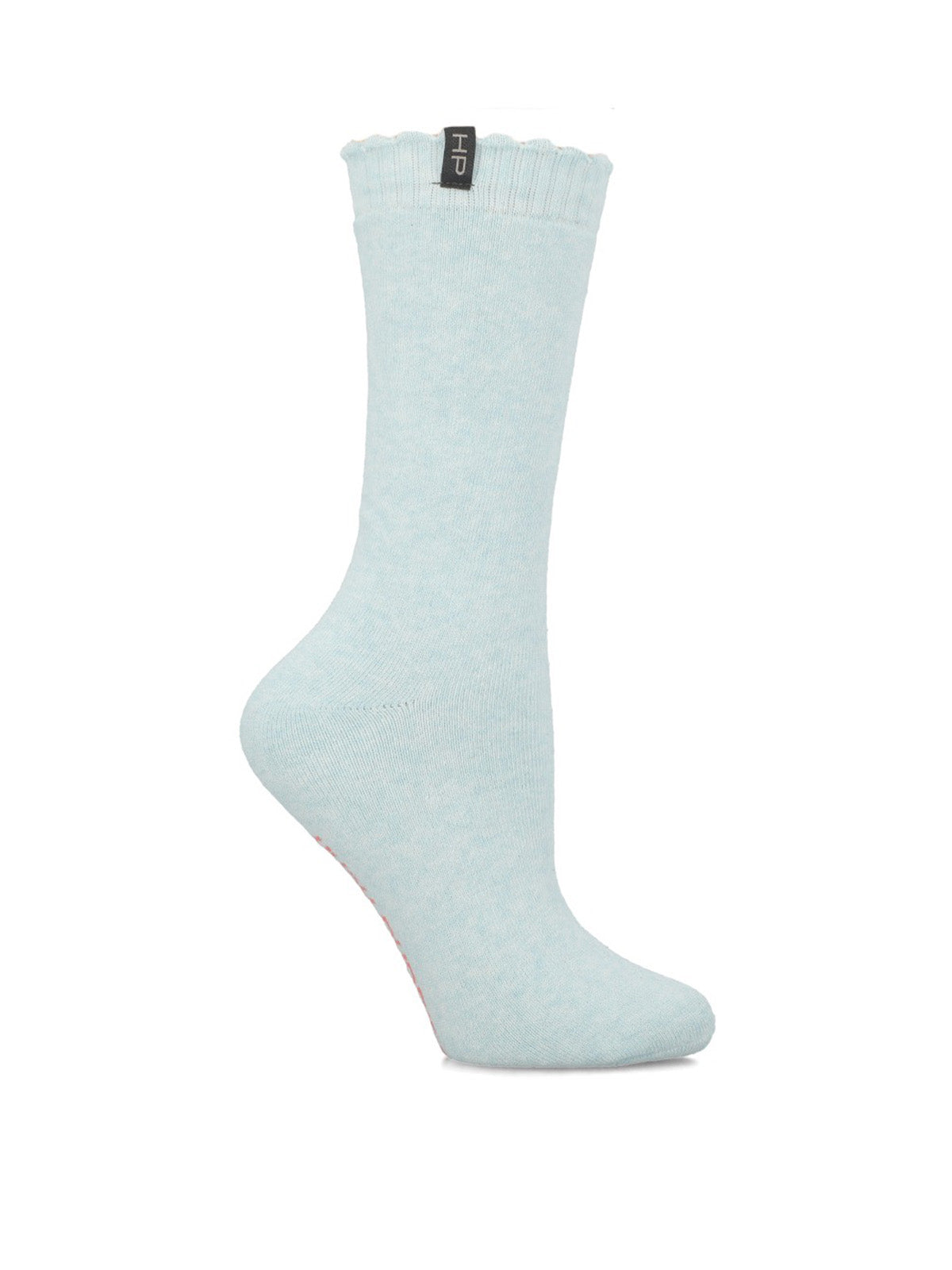 Calcetin Algodón Mujer Heavy St Plain Azul Hush Puppies