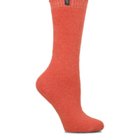 Calcetin Mujer Heavy St Plain Rosado Hush Puppies