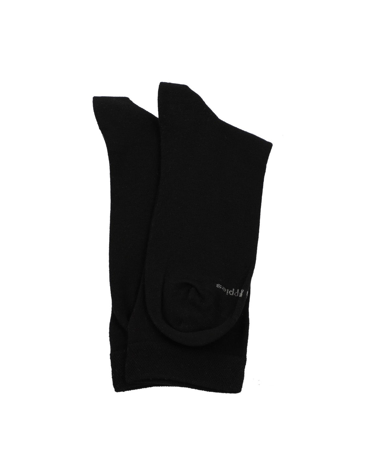 Calcetin Algodón Mujer C Cuff Plain Negro Hush Puppies