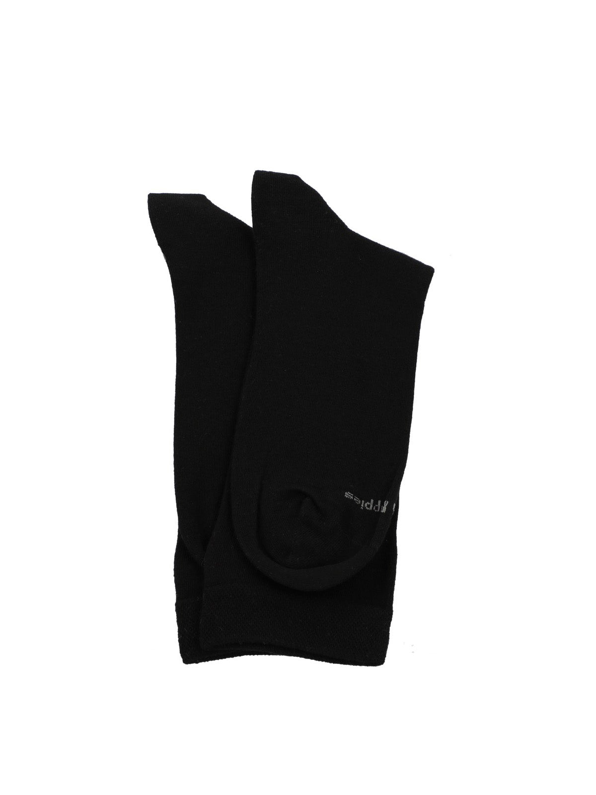 Calcetin Algodón Mujer C Cuff Plain Negro Hush Puppies