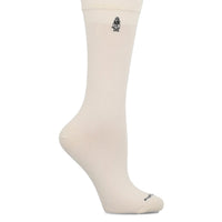 Calcetin Algodón Mujer C Cuff Plain Beige Hush Puppies