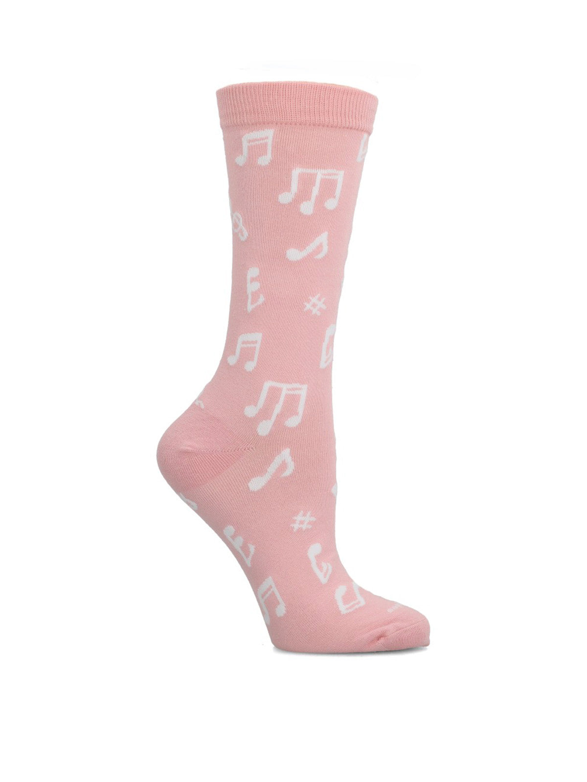 Calcetin Algodón Mujer Diff Music Rosado Hush Puppies