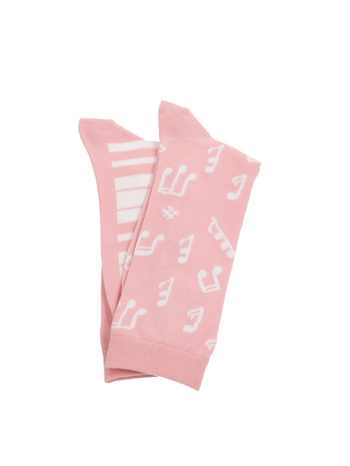 Calcetin Algodón Mujer Diff Music Rosado Hush Puppies