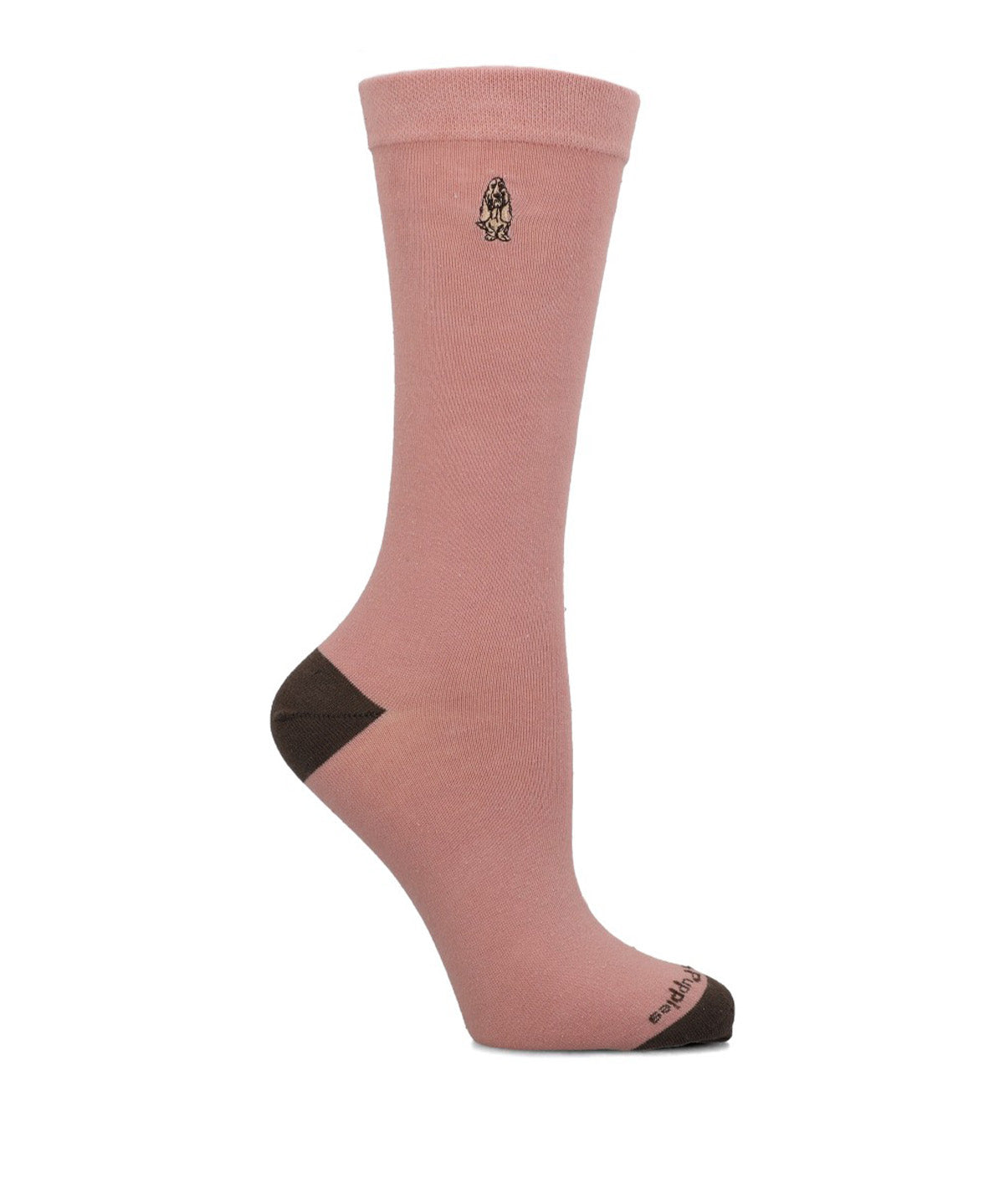 Calcetin Algodón Mujer Cuff Classic Rosado Hush Puppies