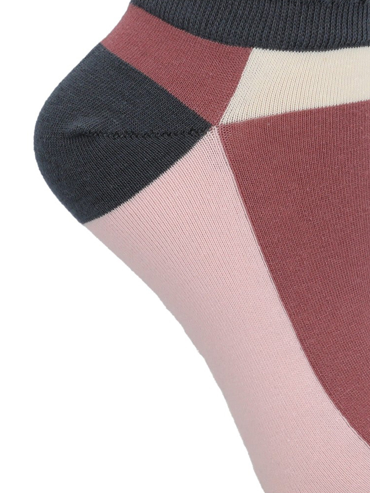 Calcetin Algodón Mujer Ped St Block Morado Hush Puppies