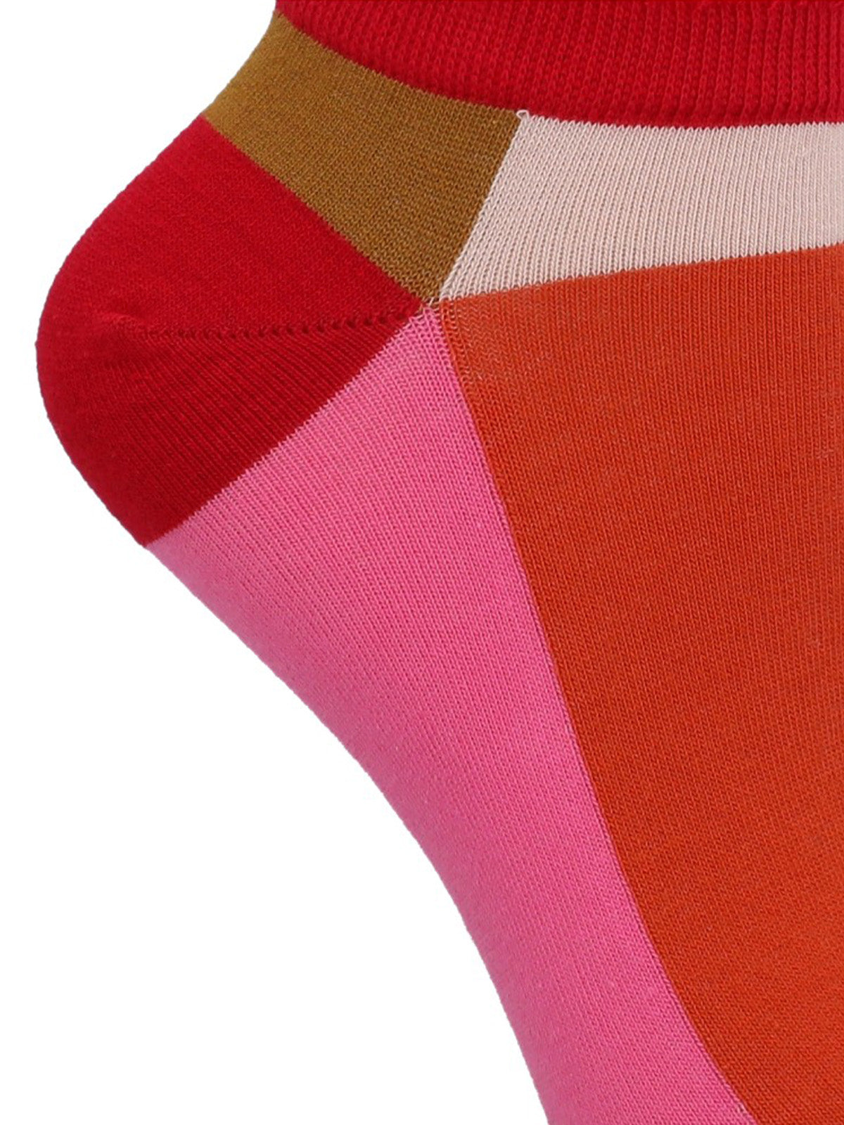 Calcetin Algodón Mujer Ped St Block Rosado Hush Puppies