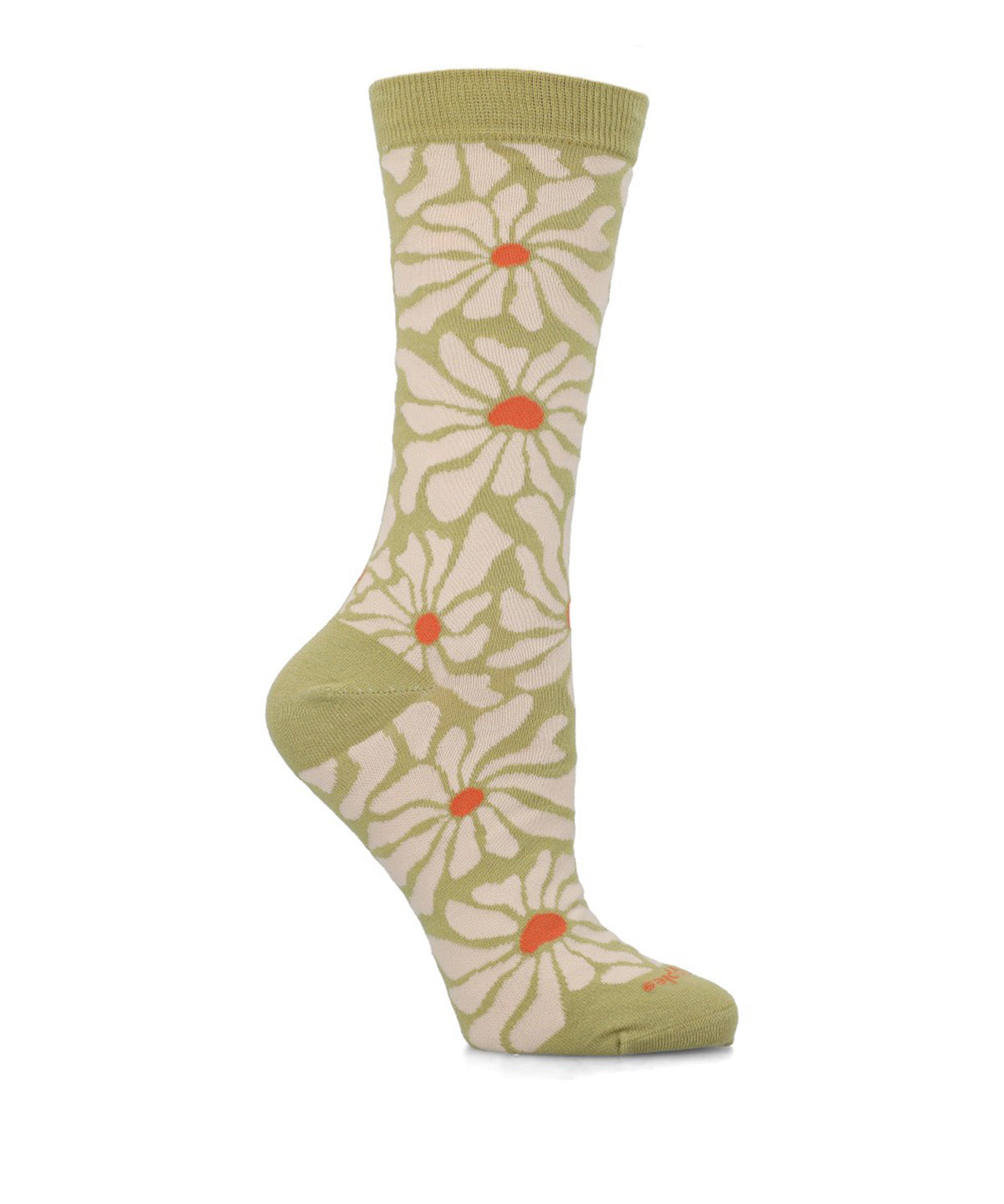 Calcetin Algodón Mujer C Marga Verde Hush Puppies