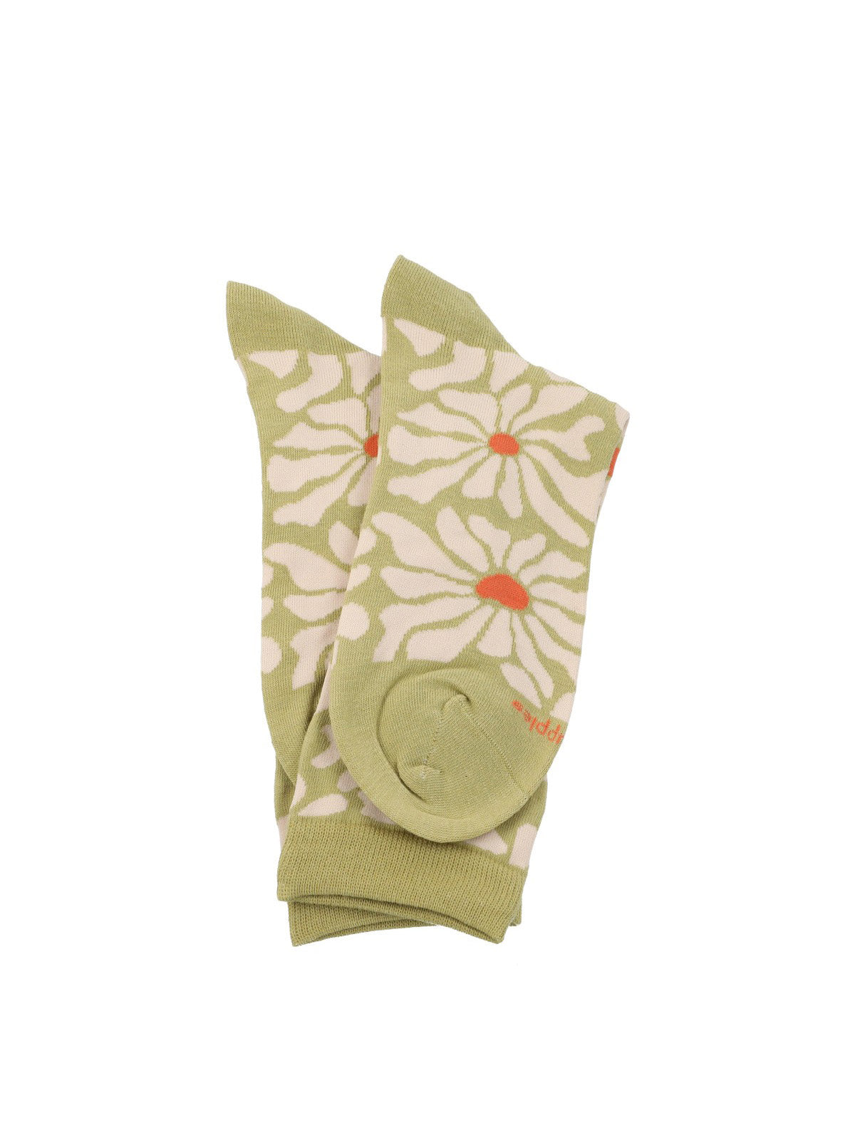 Calcetin Algodón Mujer C Marga Verde Hush Puppies