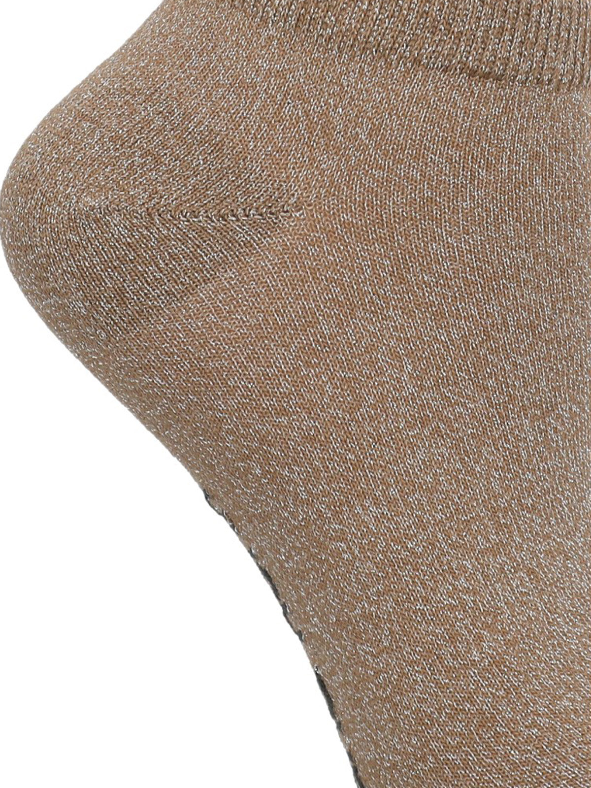 Calcetin Algodón Mujer Ped Lurex Café Hush Puppies