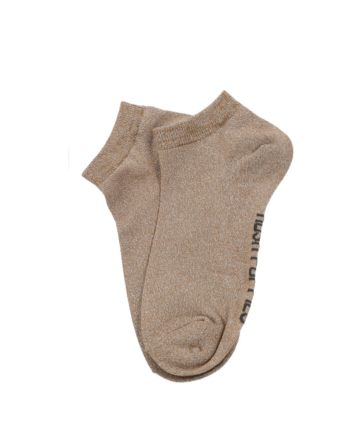 Calcetin Algodón Mujer Ped Lurex Café Hush Puppies