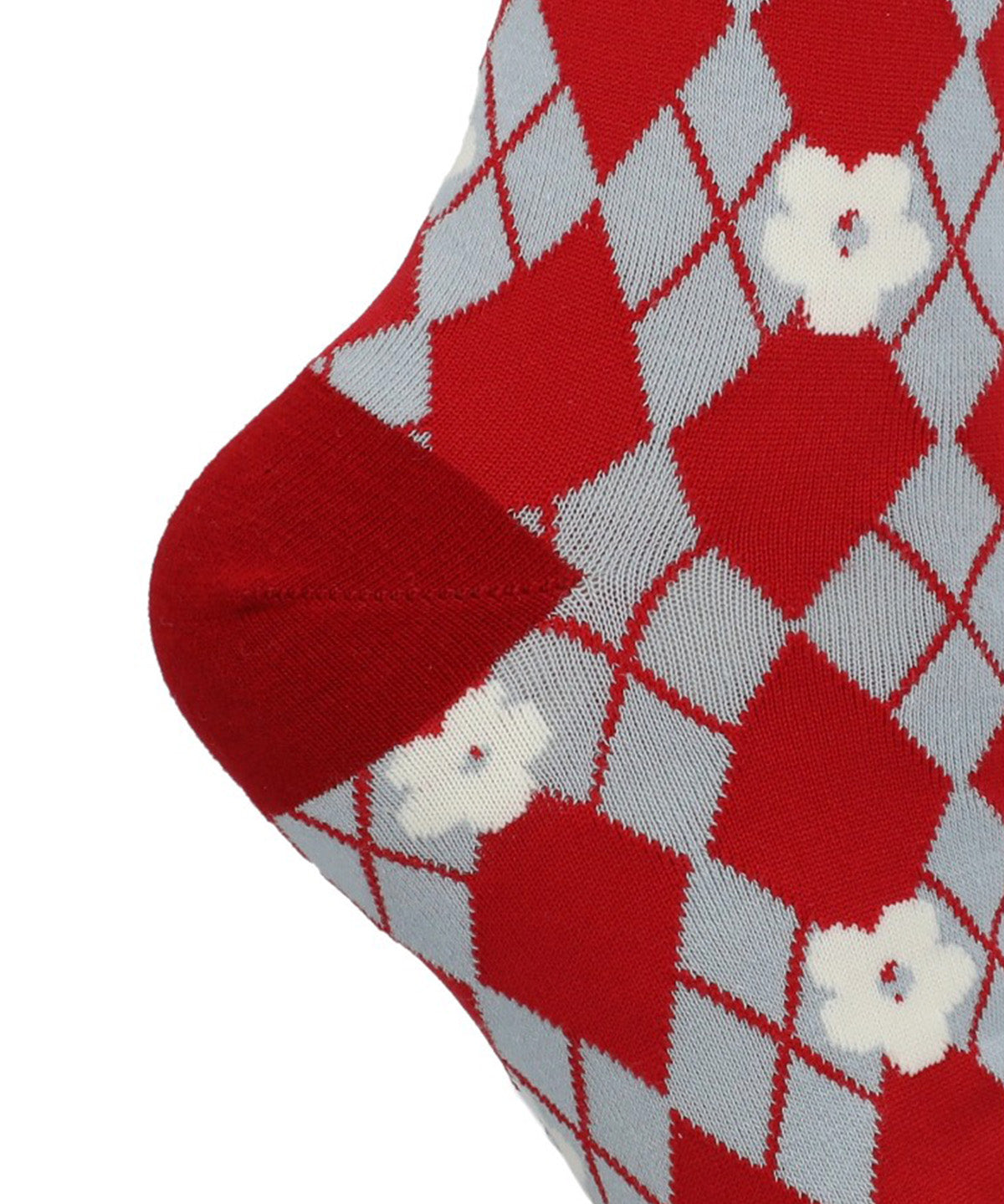 Calcetin Algodón Mujer C Cuff Rombo Azul Hush Puppies