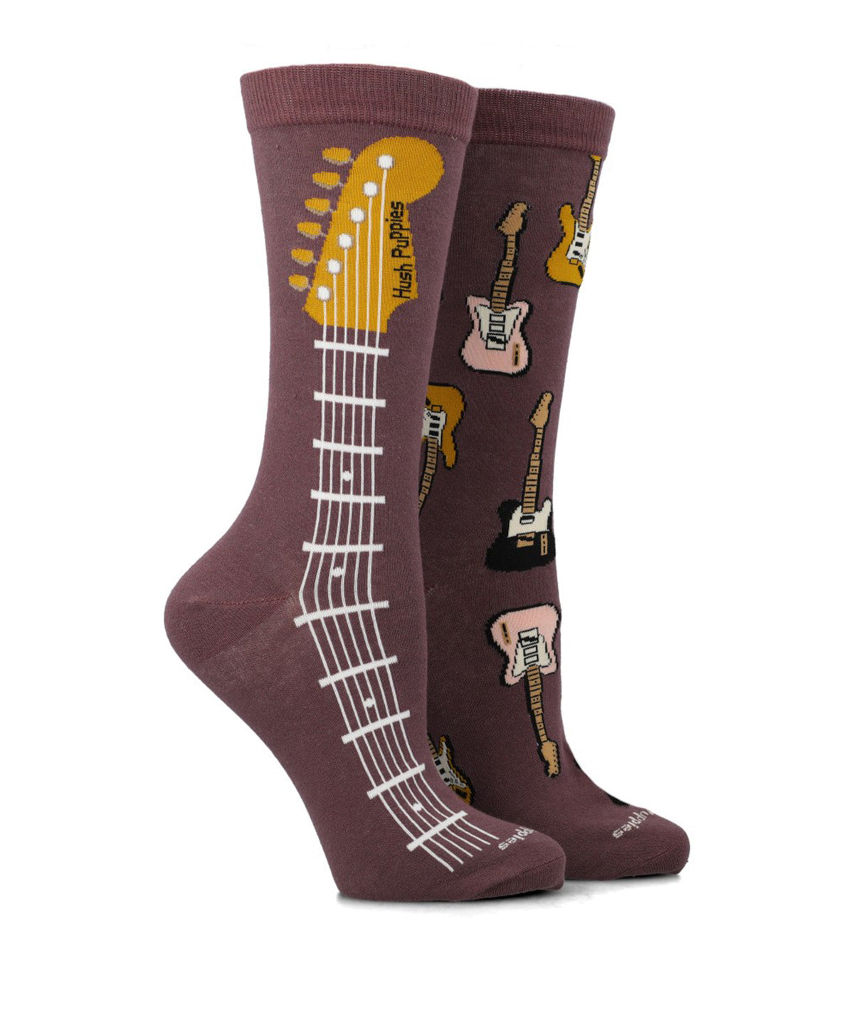 Calcetin Algodón Mujer Diff Guitar Morado Hush Puppies