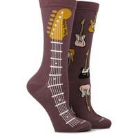 Calcetin Algodón Mujer Diff Guitar Morado Hush Puppies
