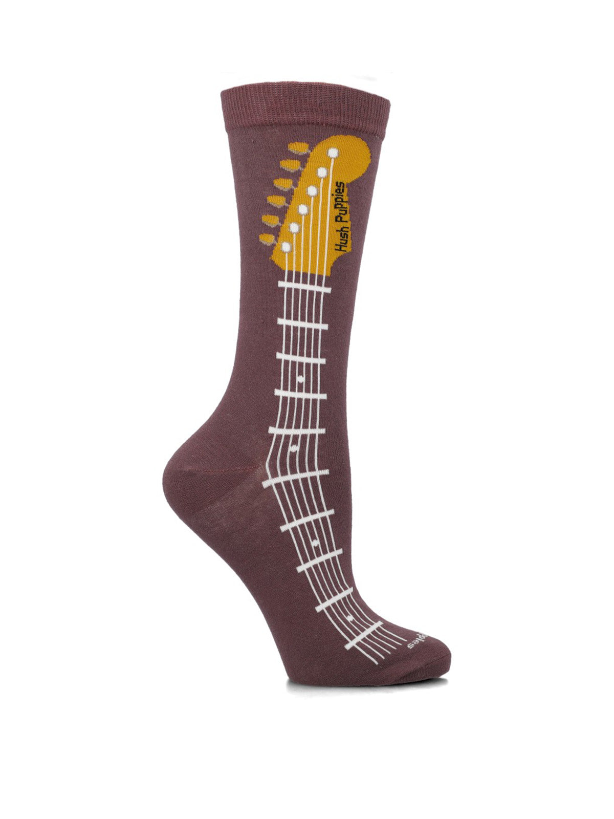 Calcetin Algodón Mujer Diff Guitar Morado Hush Puppies