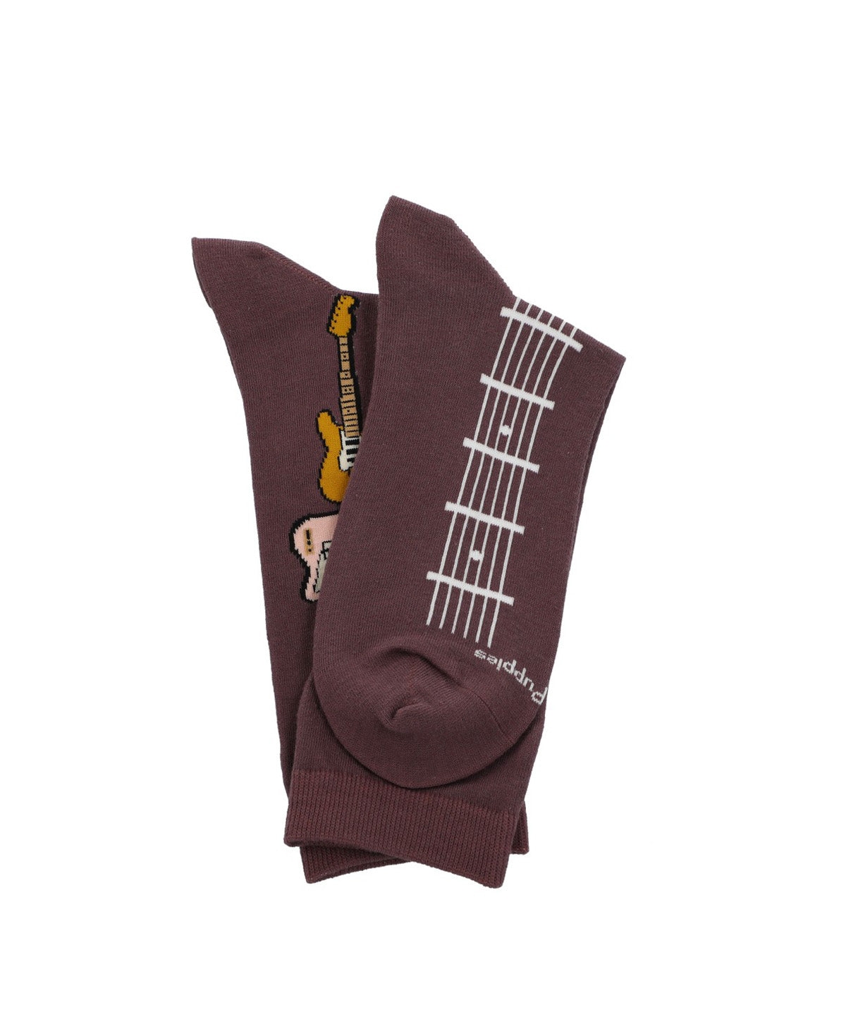 Calcetin Algodón Mujer Diff Guitar Morado Hush Puppies