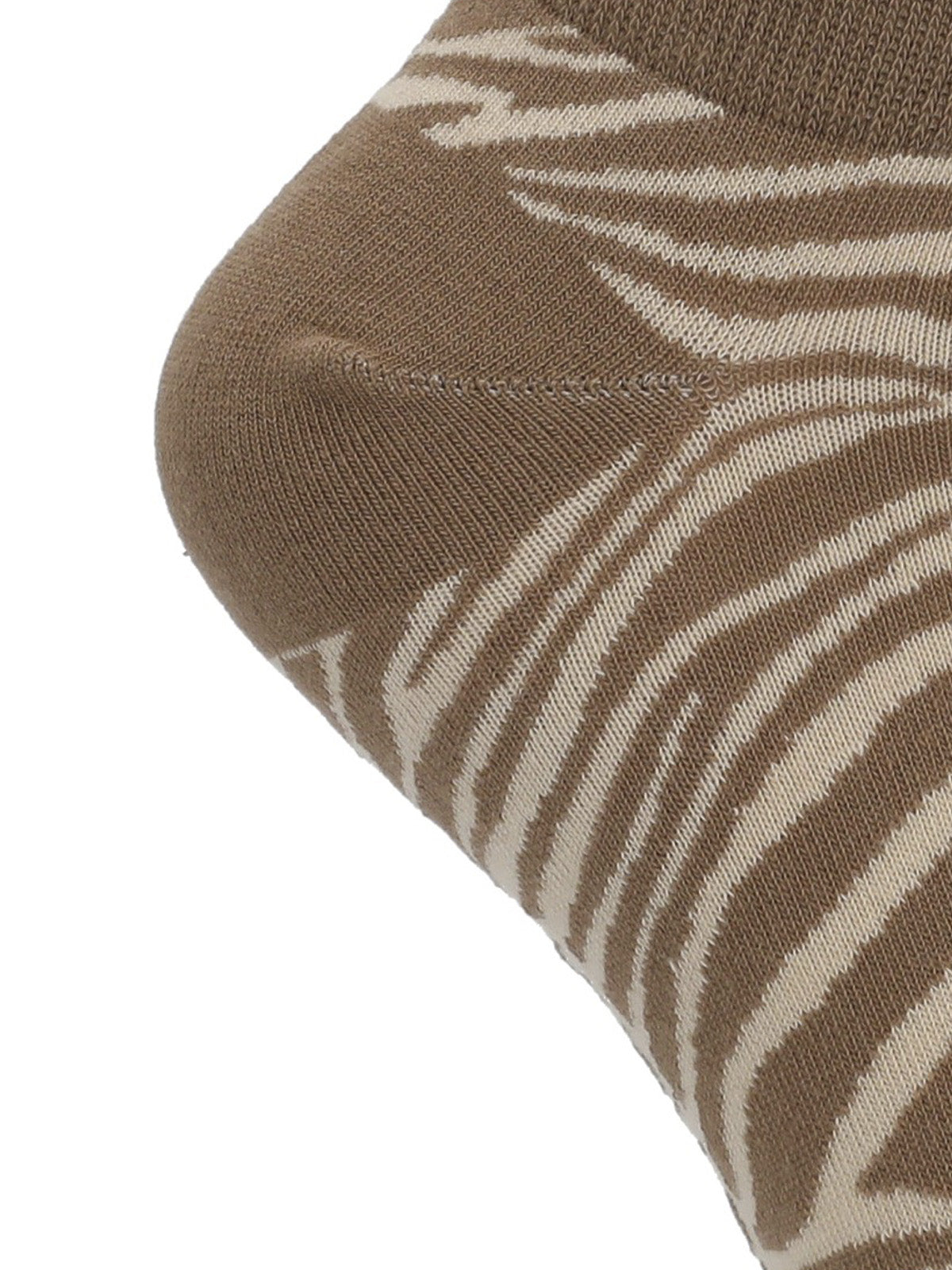 Calcetin Algodón Mujer Ped Zebra Gris Hush Puppies