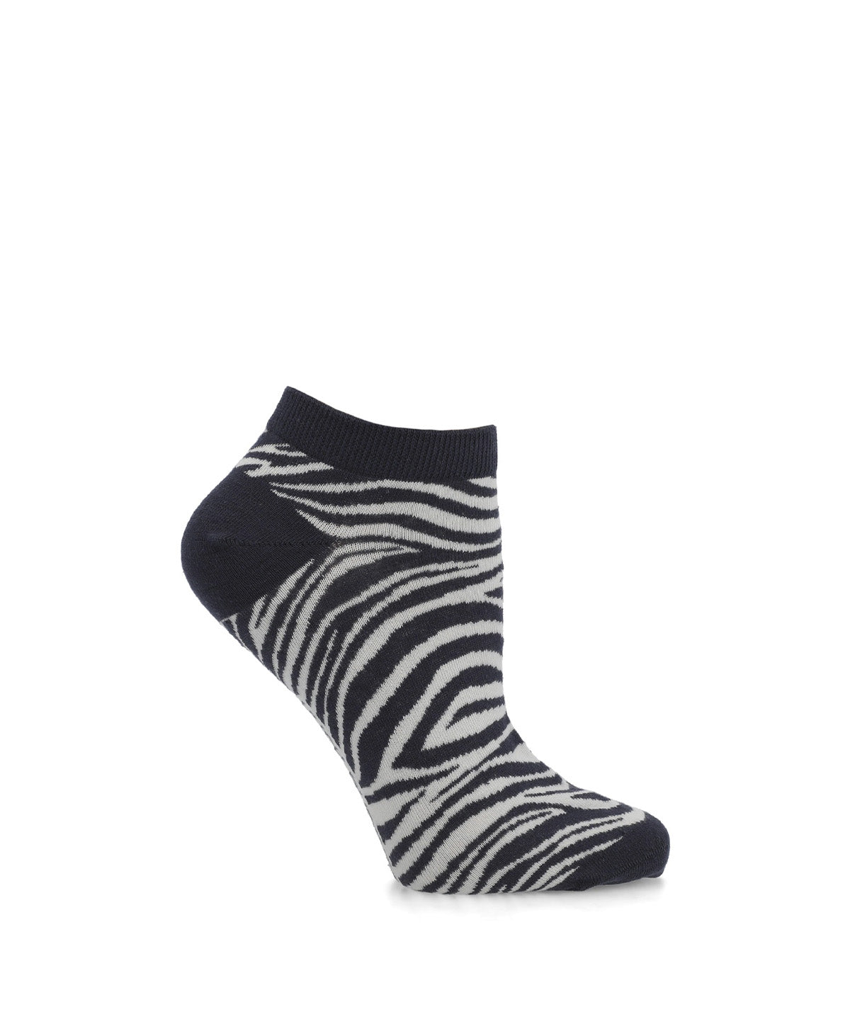 Calcetin Algodón Mujer Ped Zebra Gris Hush Puppies