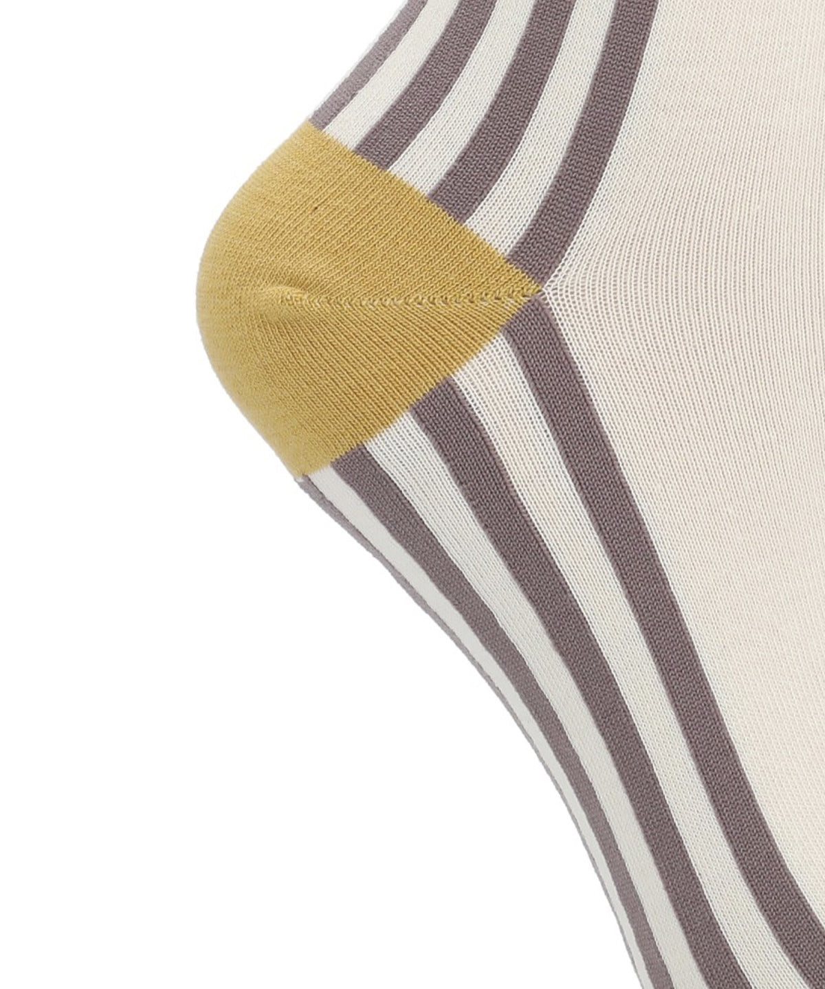 Calcetin Algodón Mujer C Cuff Stripes Gris Hush Puppies