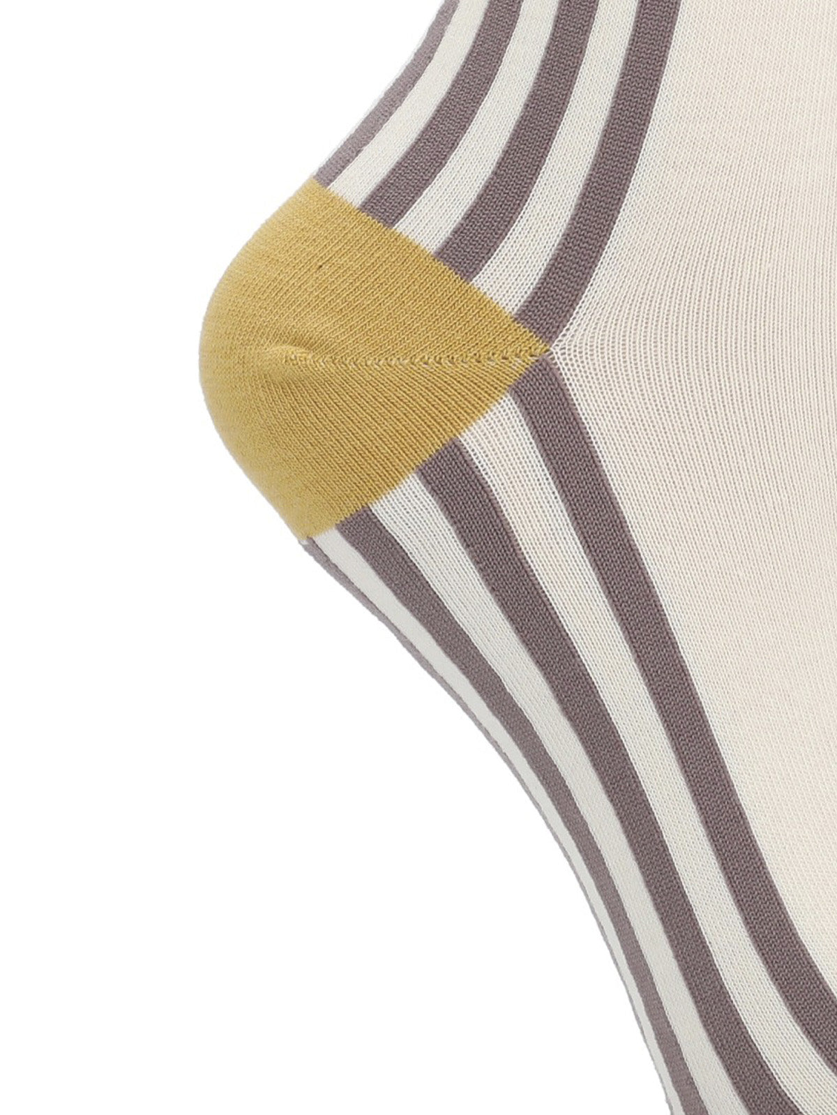 Calcetin Algodón Mujer C Cuff Stripes Gris Hush Puppies