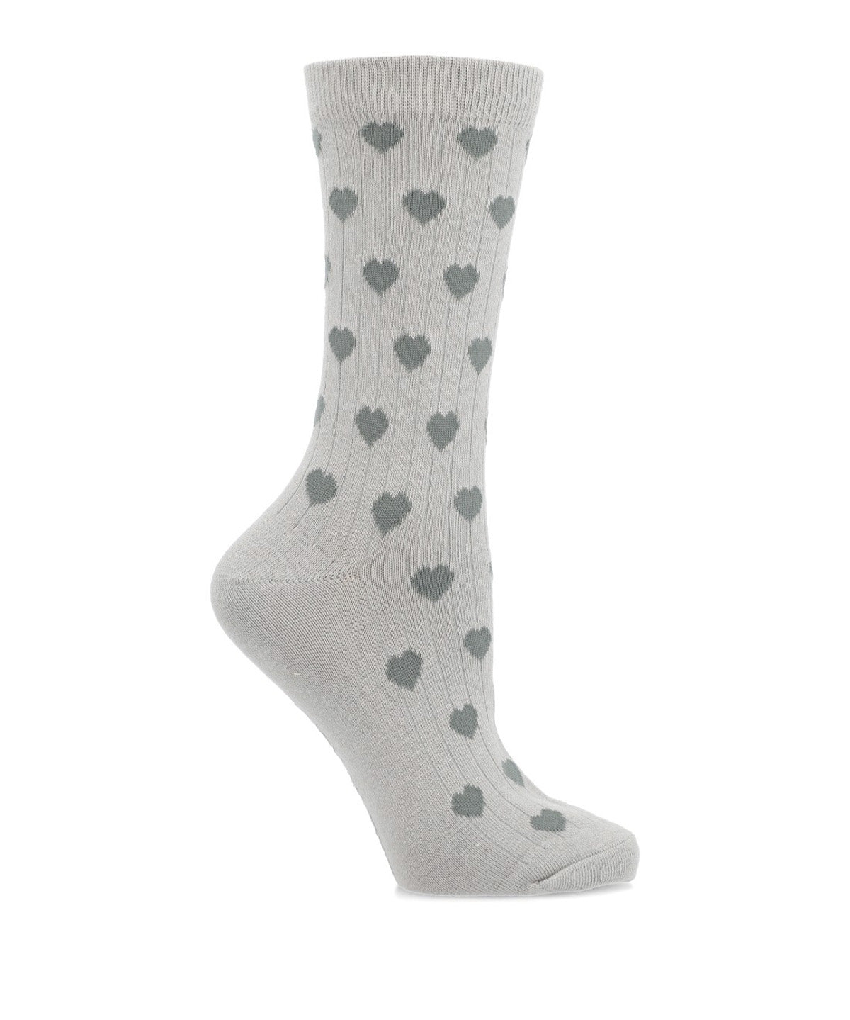 Calcetin Algodón Mujer C Heart Gris Hush Puppies