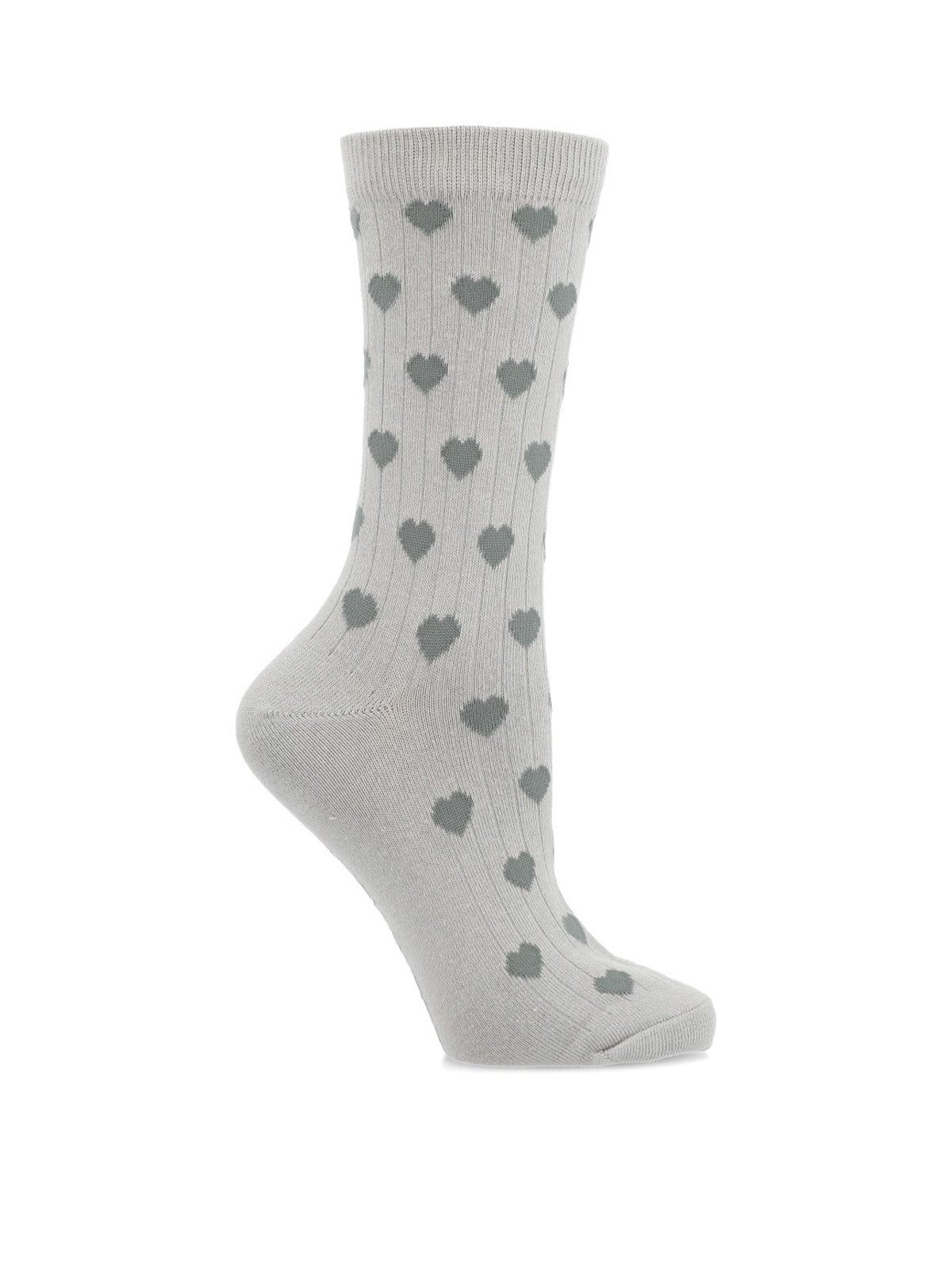 Calcetin Algodón Mujer C Heart Gris Hush Puppies