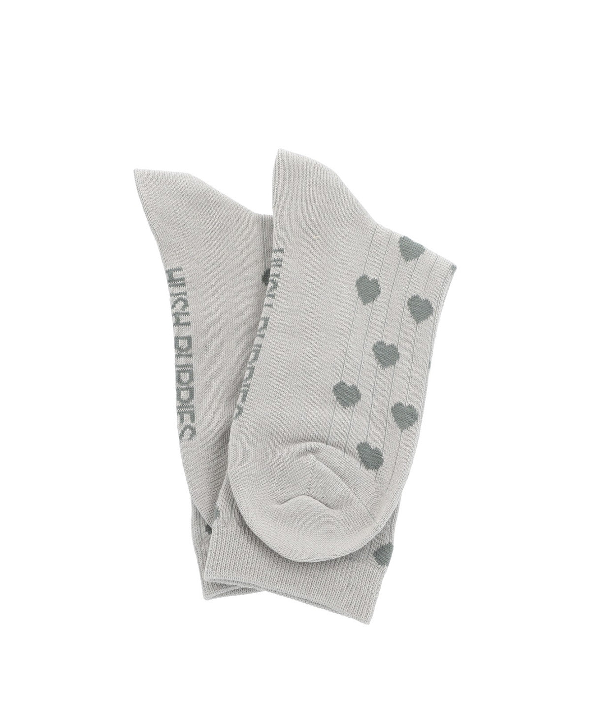 Calcetin Algodón Mujer C Heart Gris Hush Puppies