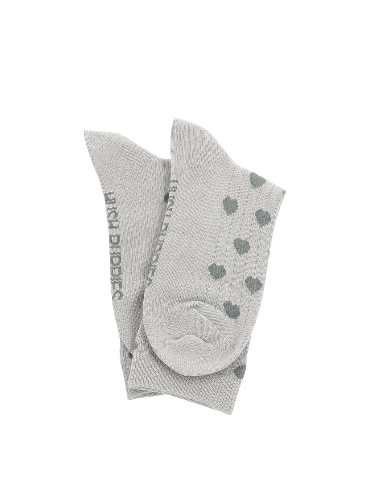 Calcetin Algodón Mujer C Heart Gris Hush Puppies