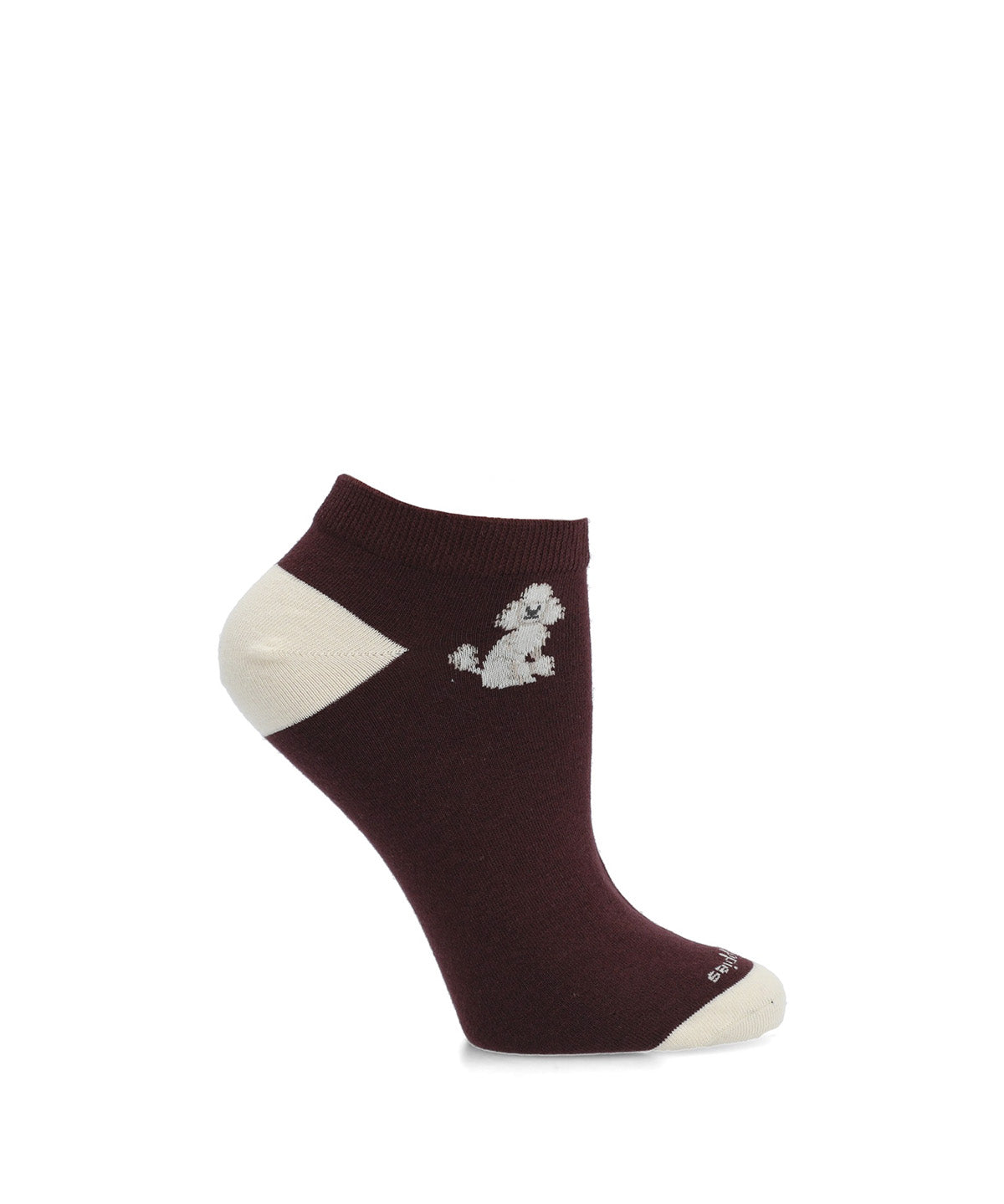Calcetin Algodón Mujer Ped Poodle Gris Hush Puppies