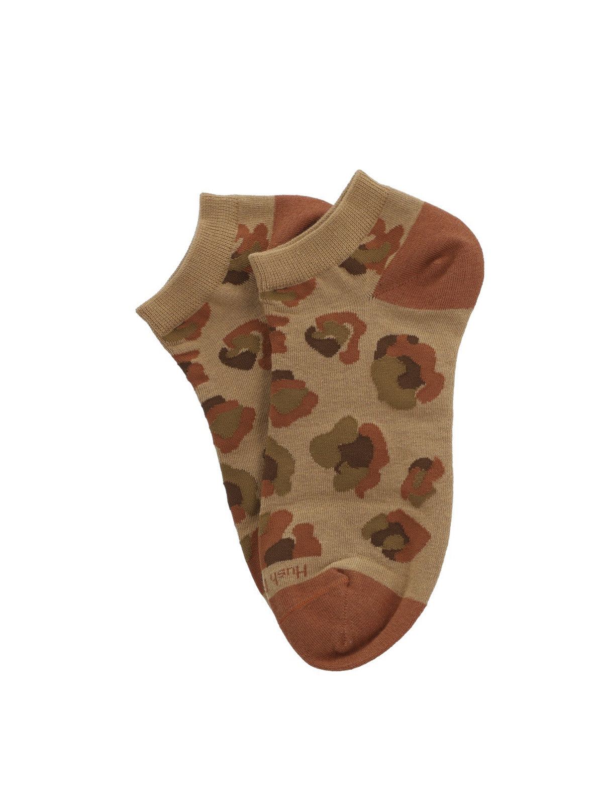 Calcetin Algodón Mujer Ped Cheetah Gris Hush Puppies