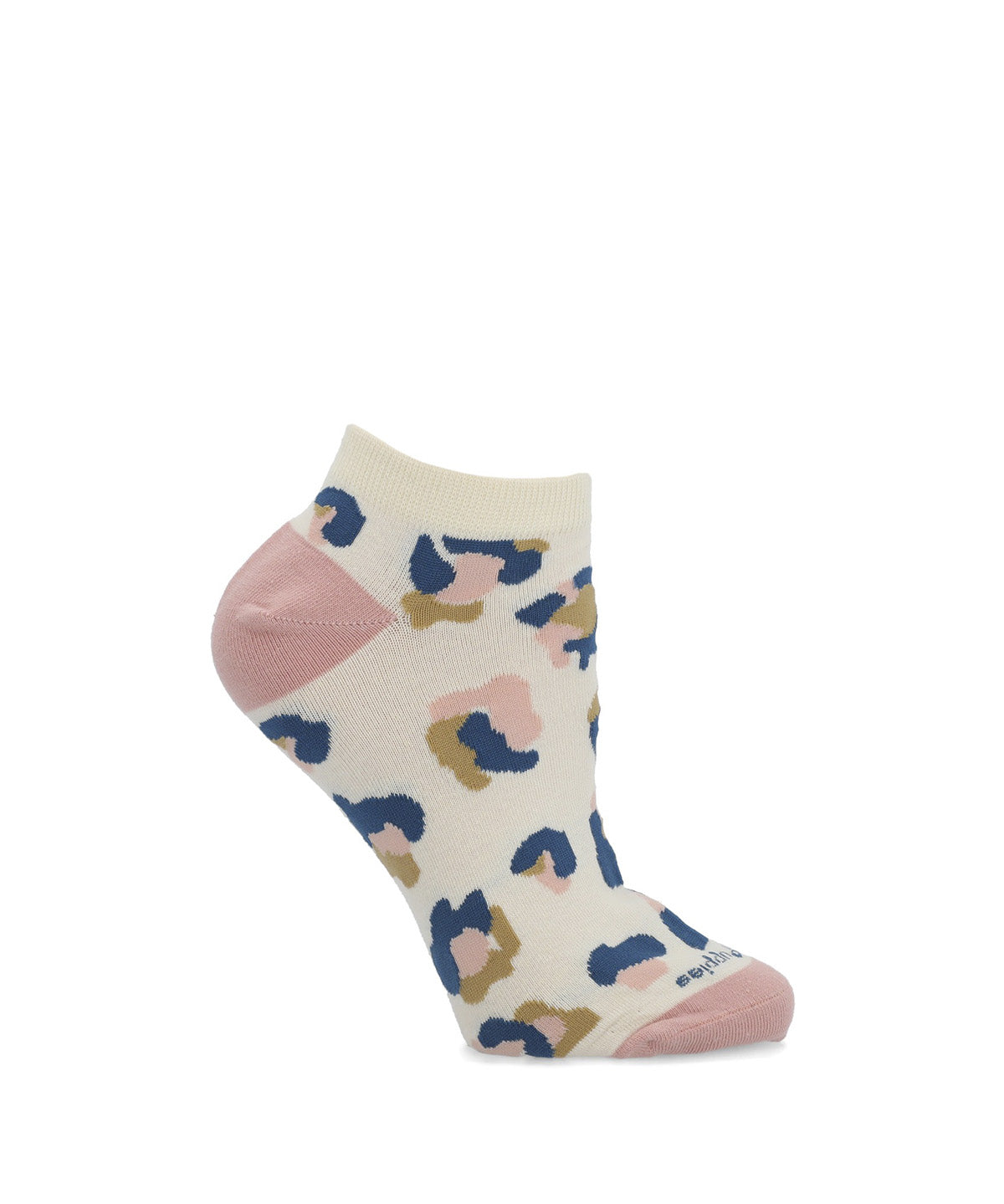 Calcetin Algodón Mujer Ped Cheetah Gris Hush Puppies