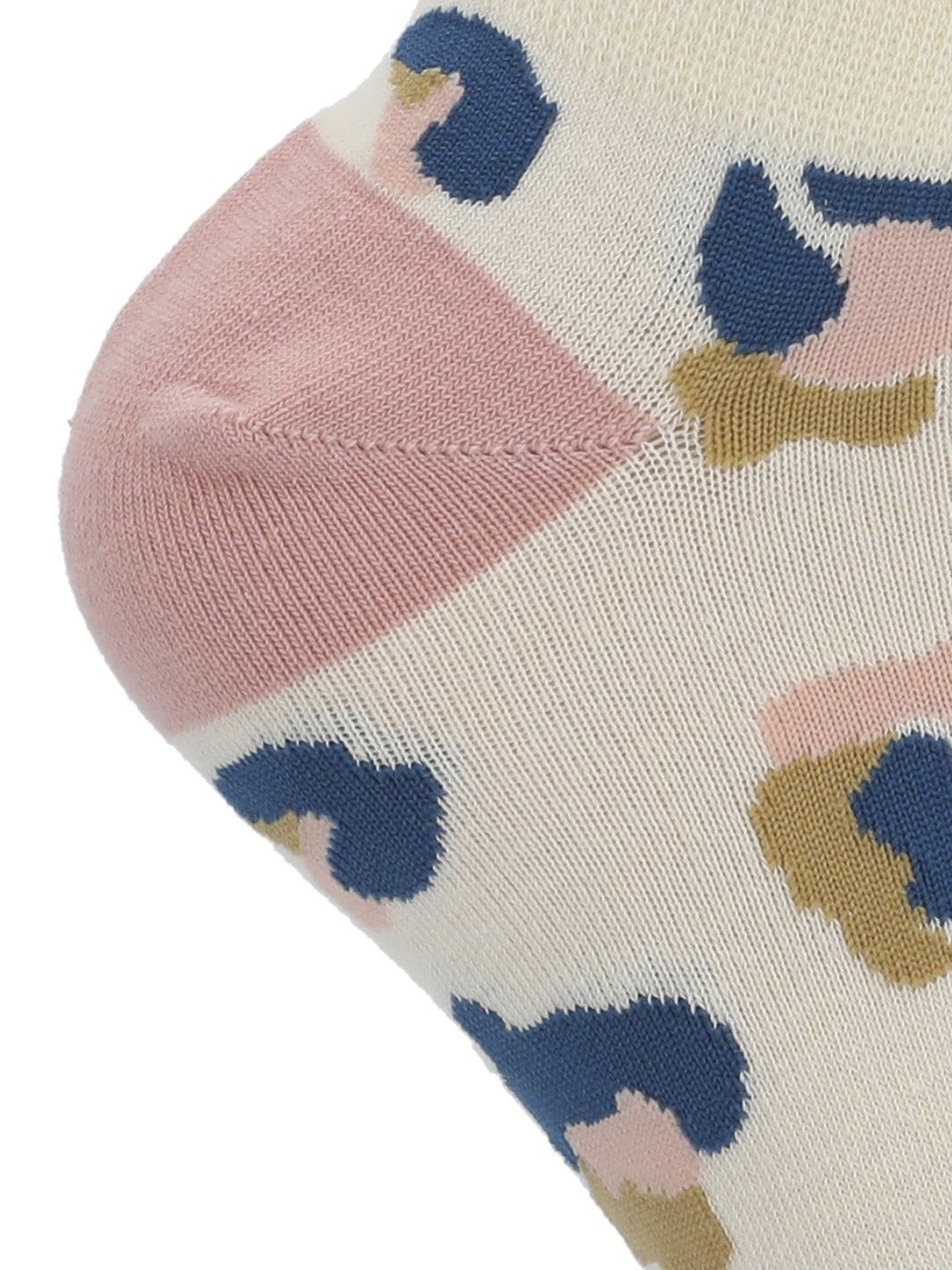 Calcetin Algodón Mujer Ped Cheetah Gris Hush Puppies