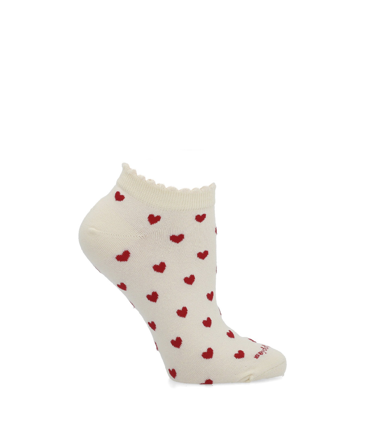 Calcetin Algodón Mujer Ped St Heart Gris Hush Puppies