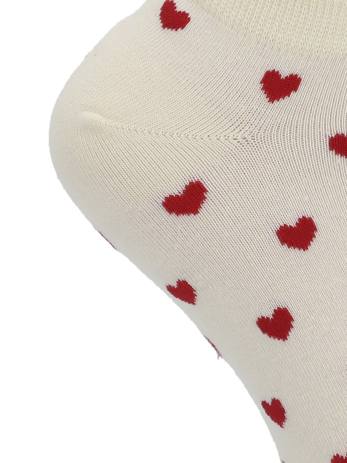 Calcetin Algodón Mujer Ped St Heart Gris Hush Puppies