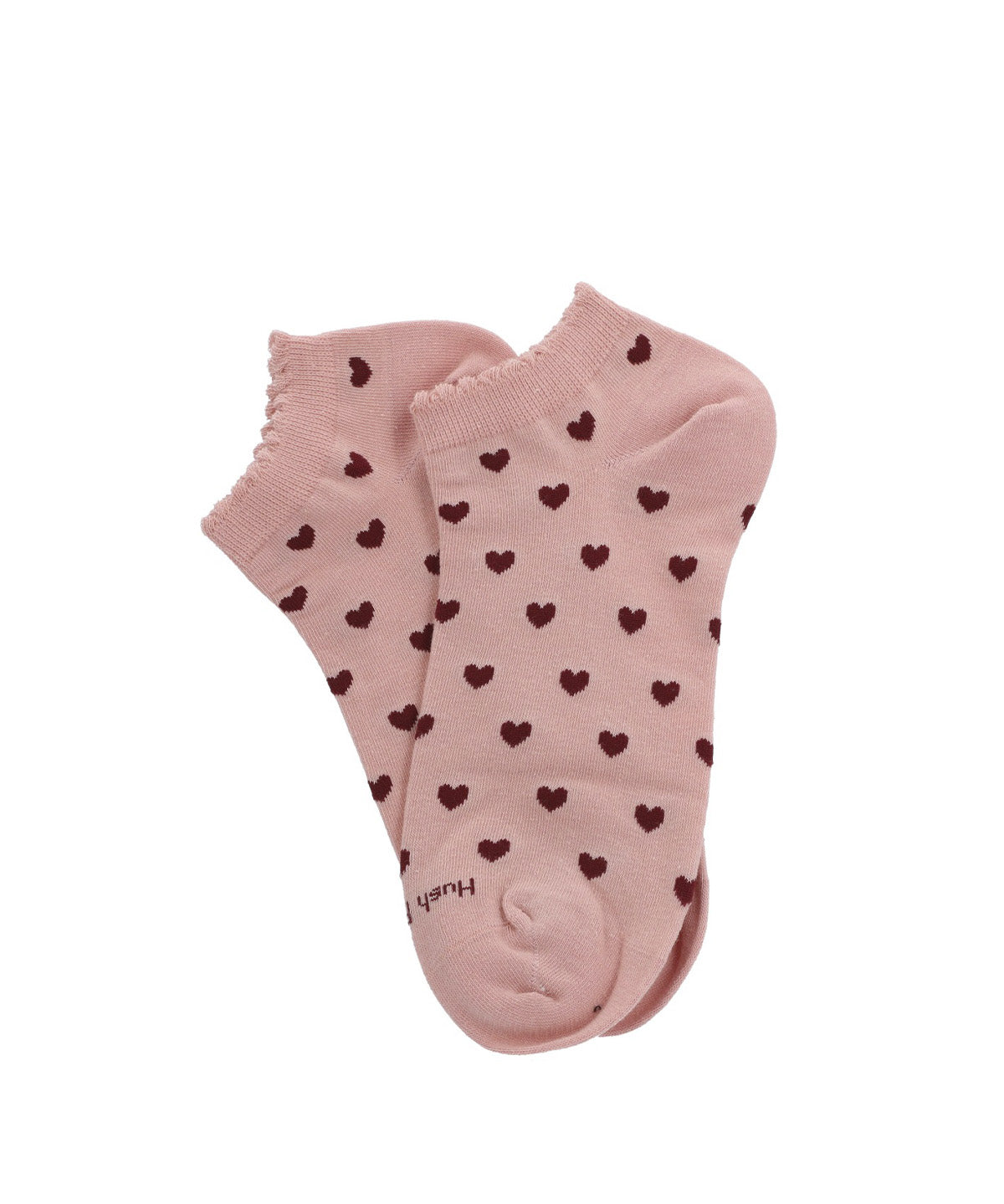 Calcetin Algodón Mujer Ped St Heart Gris Hush Puppies