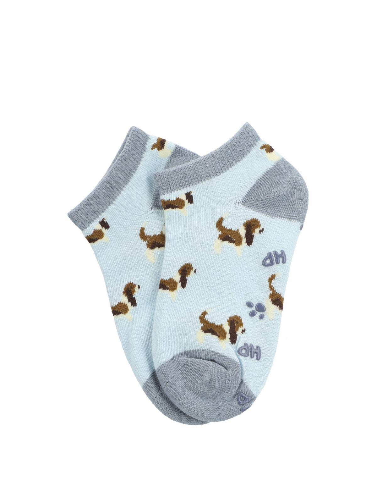 Calcetin Algodón Niño Ped Basset Azul Hush Puppies