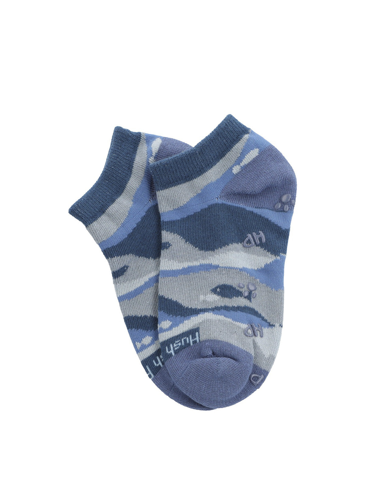 Calcetin Algodón Niño Ped Deepsea Azul Hush Puppies